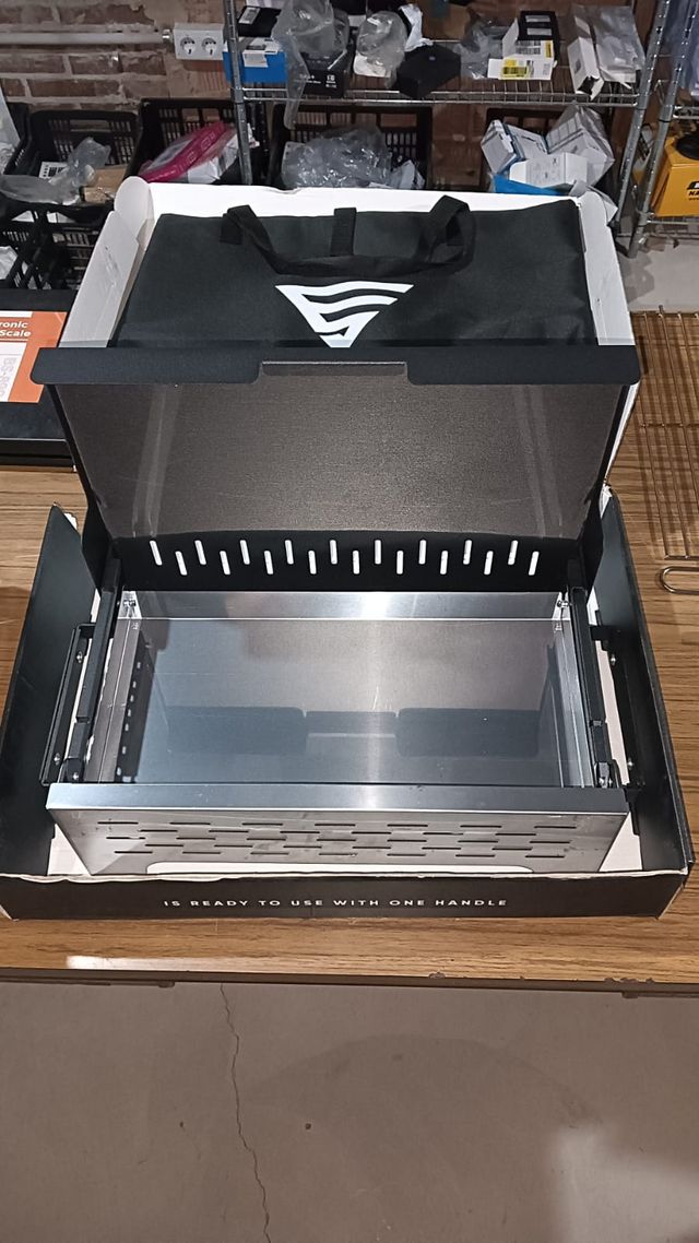 Barbacoa Plegable Camping Regulable