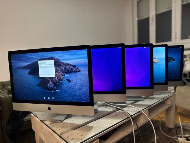 Lote 6 iMac 27" final 2013 y 2015, buen estado