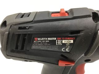 taladro a bateria wurth master abs 12 compact