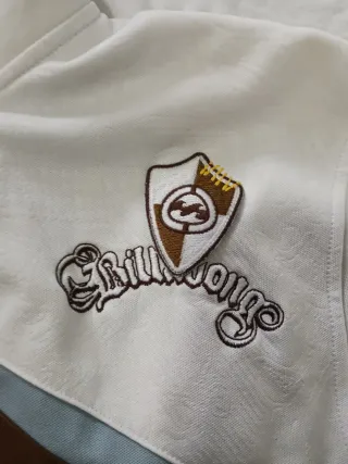 Chaqueta Billabong cremallera blanca y turquesa