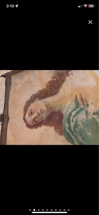 Tapiz antiguo Virgen Inmaculada Concepción