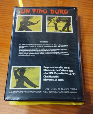 VHS Tough Guy Un Tipo Duro Película Original (1970