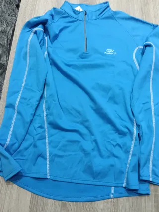 Sudadera deportiva Kalenji azul