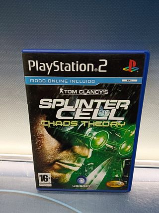 videojuego, Splinter Cell: Chaos Theory (PS2) Playstation 2 - Completo