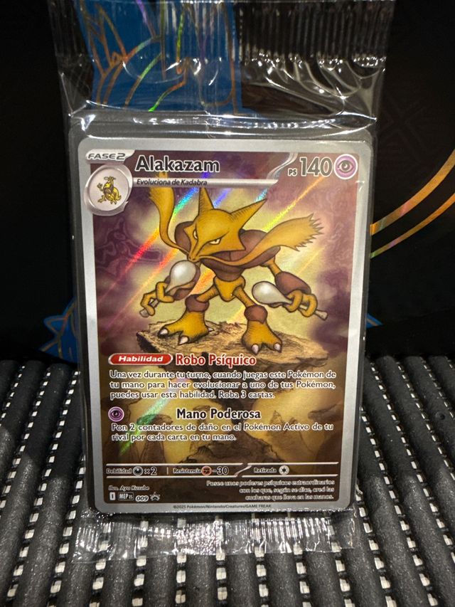 Carta promozionale Pokémon Alakazam 009
