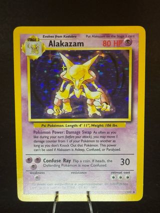 Pokemon Alakazam Holo