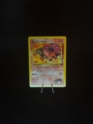 Brock's Vulpix Pokémon promo W