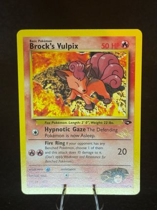 Brock's Vulpix Pokémon promo W