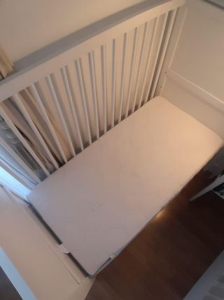 Cuna madera evolutiva/convertible cama infantil