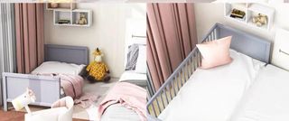 Cuna madera evolutiva/convertible cama infantil