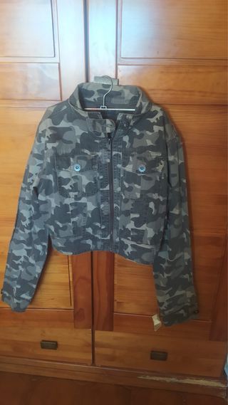 Chaqueta vaquera camuflaje