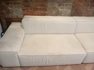 Sofá modular minimalista beige