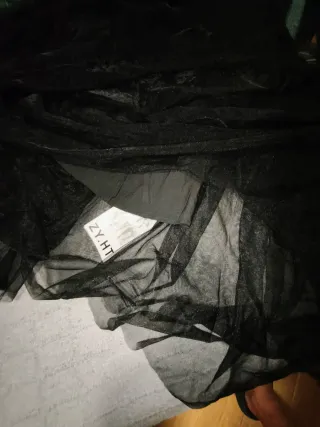 T-M Traje de noche elegante negro Talla M