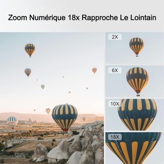 Cámara 5K 64MP con Tarjeta 64GB WiFi, Autofocus