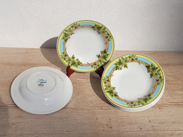 Servizio Piatti Versace Porcellana
