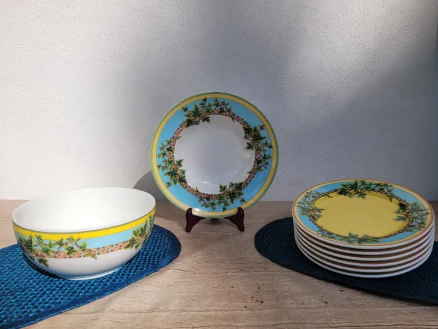 Servizio Piatti Versace Porcellana