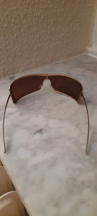 Montura  Christian Dior Ragassa Marrón/Dorado