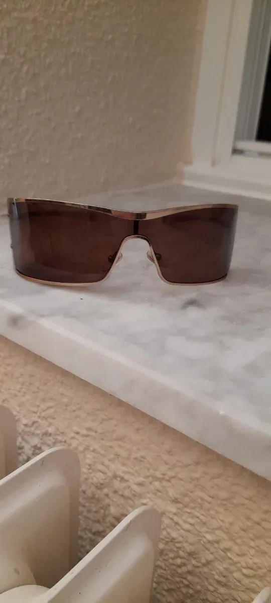 Montura  Christian Dior Ragassa Marrón/Dorado