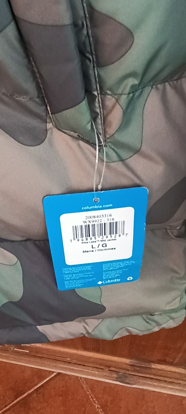 Abrigo Columbia Hombre Nuevo