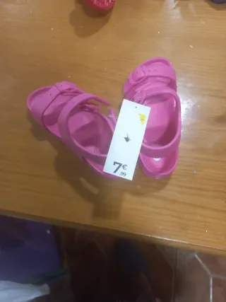 Chanclas Niña Rosas y Azules