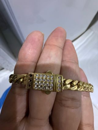 Cadena Cubana Oro 18k