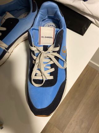 Zapatillas El Ganso Talla 44 Azul Marino