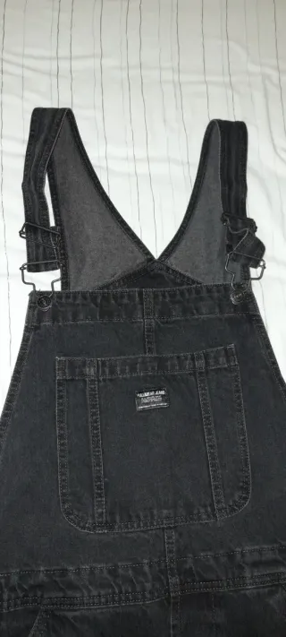 Pantalon Peto vaquero negro