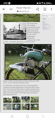 Motor Bicicleta Vintage