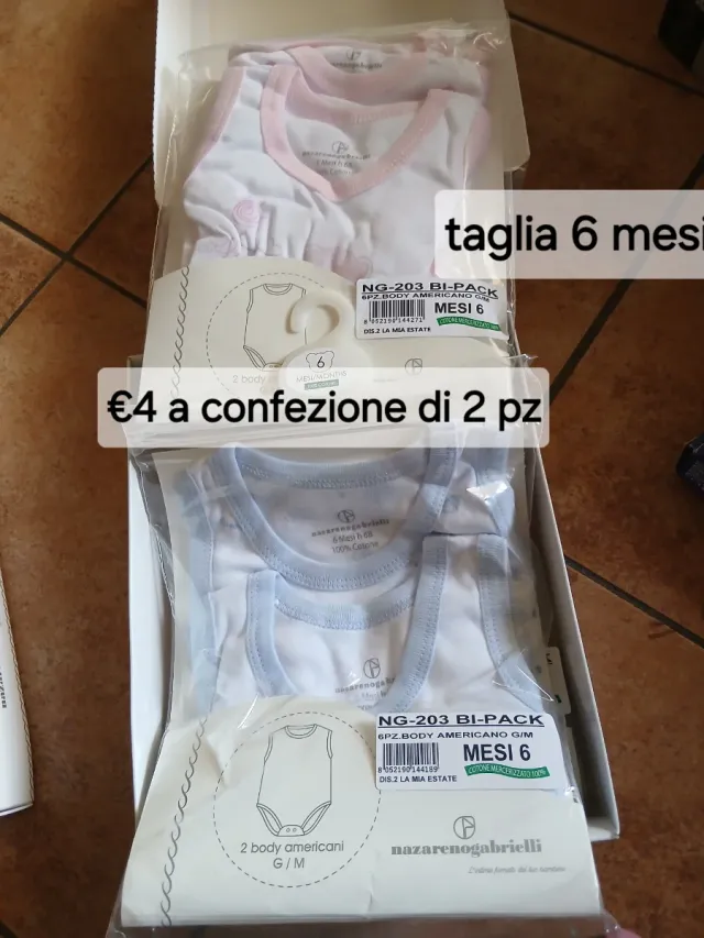 Body Nazareno Gabrielli 6 mesi