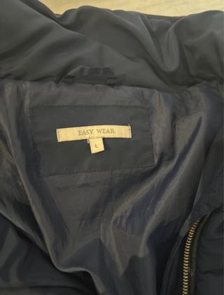 Plumas mujer azul talla L