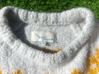 Jersey de invierno con estampado nórdico