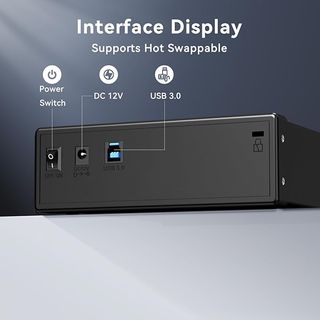 Cenmate Carcasa Unidad óptica SATA de 5,25'' USB