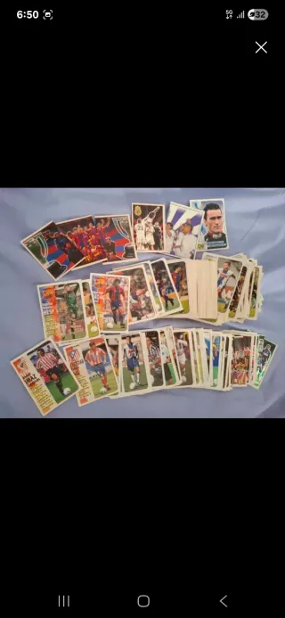 Lote 363 cromos liga 98-99 panini sin pegar