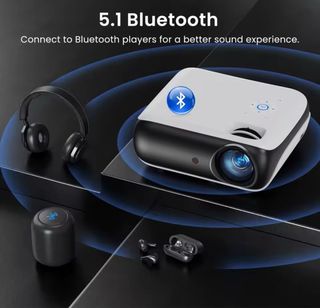 Proyector TOPVISION Full HD 1080P + Pantalla 100”