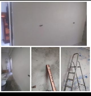 Pintor,alicatados, Pladur, enfocados. , limpieza