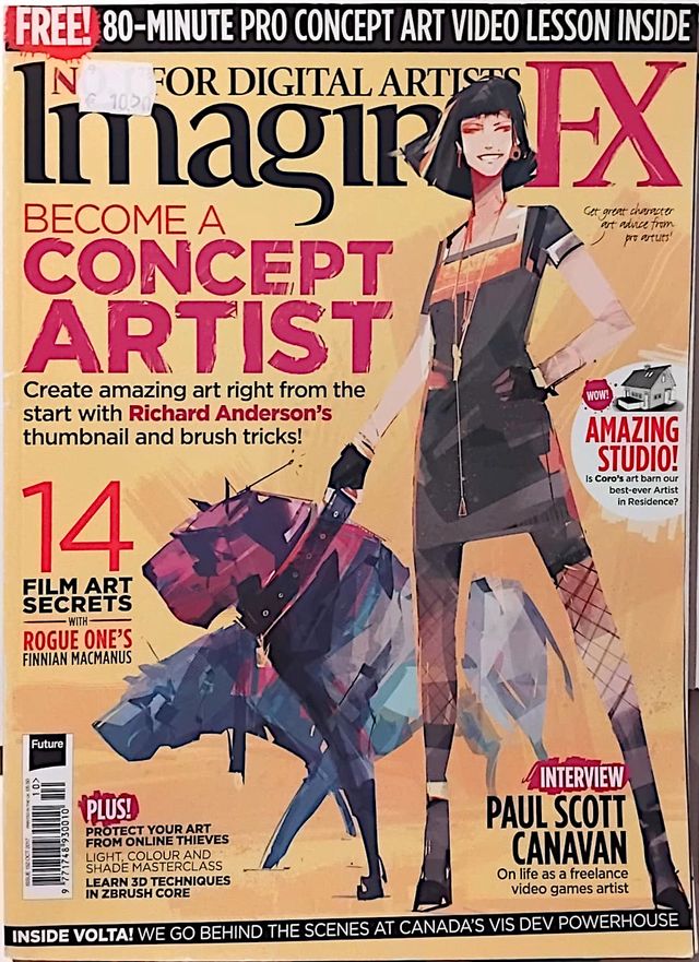 Revista Imagine FX - Arte Digital e Videojogos