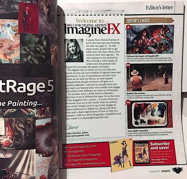 Revista Imagine FX - Arte Digital e Videojogos