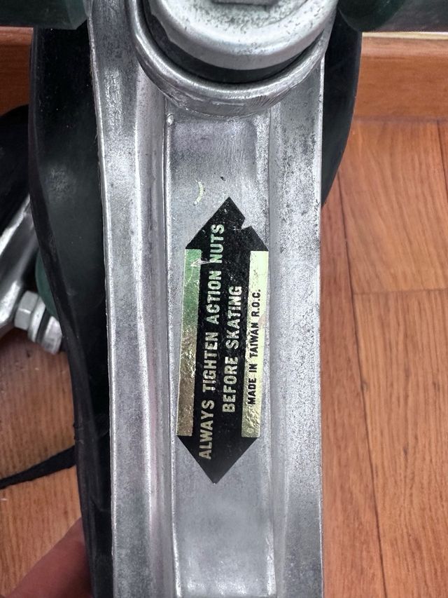 Pattini a rotelle vintage neri