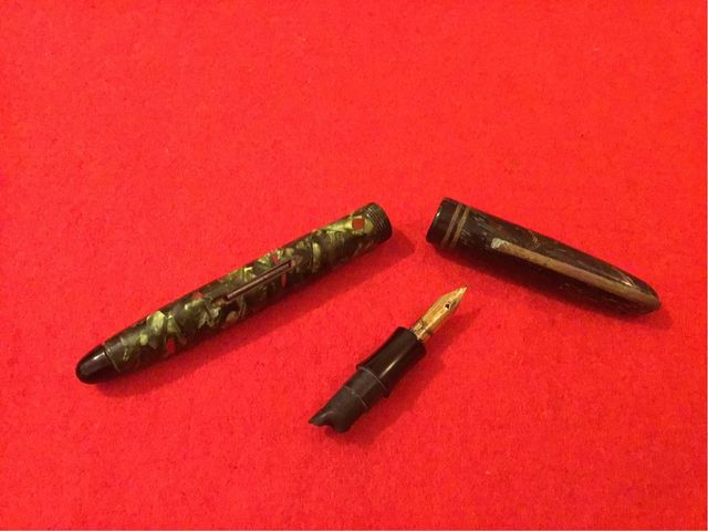 Pluma Estilográfica Antigua Semper Oro