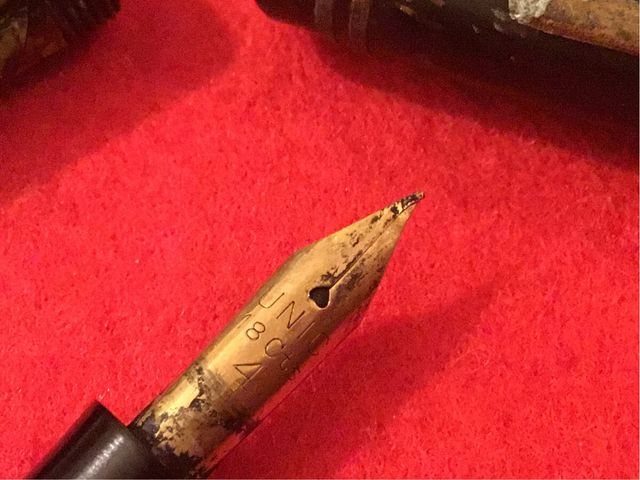 Pluma Estilográfica Antigua Semper Oro