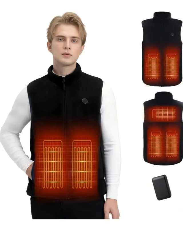 Chaleco Calefactable Negro