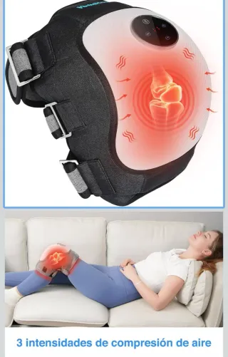 Masajeador de rodilla con calor