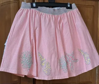 Falda corta conchas y estrellas de mar