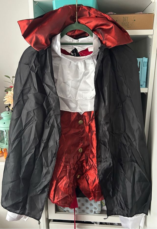 Disfraz Vampiro Halloween Talla Única