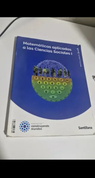 Libro de Matemáticas 1 Bach