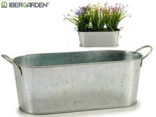 Lote Jardineras Metal a elegir Super decorativas