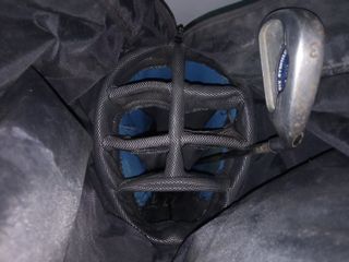 Mochila de golf Srixon con palo y 45 pelotas