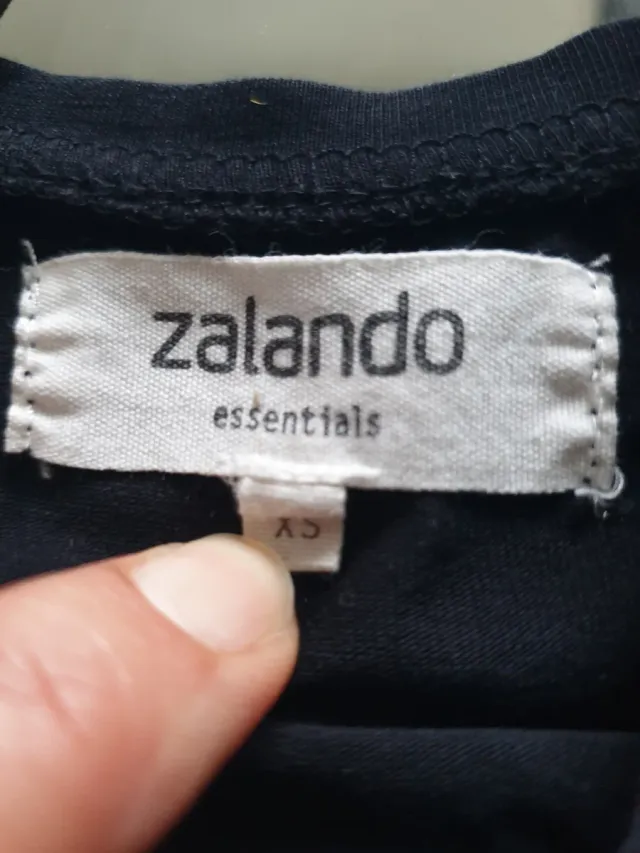 Vestito nero Zalando Essentials taglia XS