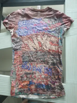 Maglietta Next Level S Graffiti NYC