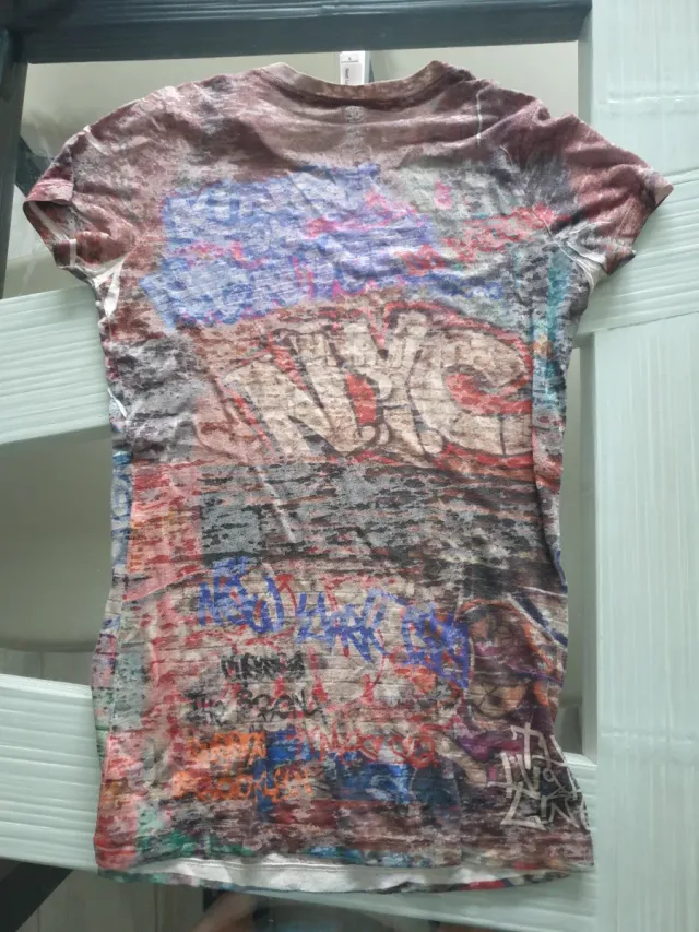 Maglietta Next Level S Graffiti NYC